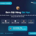 Đơn đặt hàng dài hạn- Durable Goods Orders Đơn đặt hàng dài hạn- Durable Goods Orders