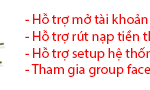 ho tro mo tai khoan