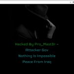 Trang web của tổng thống Trump vừa bị hacker tấn công và thay đổi nội dung