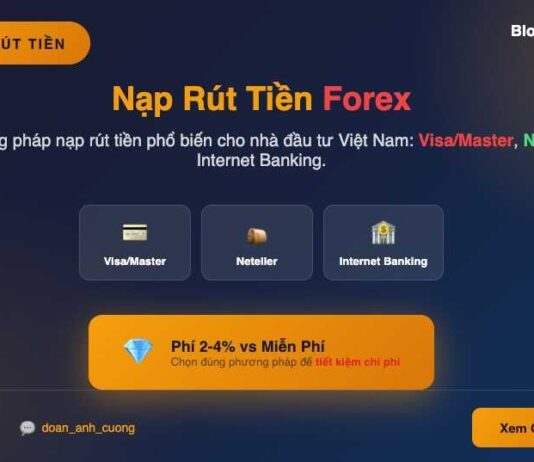 Đầu tư Forex nên sử dụng phương thức nạp rút tiền nào? nạp rút tiền forex