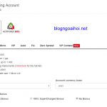 Mở tài khoản Forex-Tài khoản Premium tại hotforex