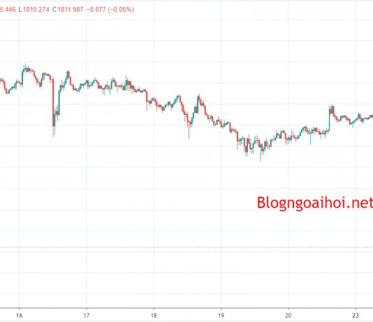 Vàng 24/11-Vàng Tăng điều chỉnh