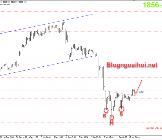 Vàng 12/1-Kịch bản cũ liệu có lặp lại Vàng phiên âu 12/1 vai đầu vai ngược