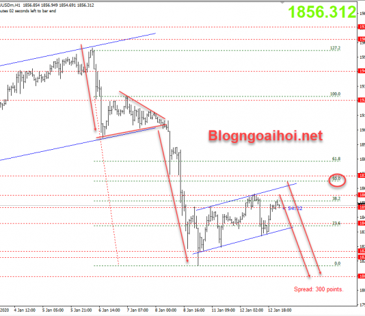 Vàng 13/1-Dữ liệu kinh tế cần chú ý Vàng 13/1- Vàng giảm