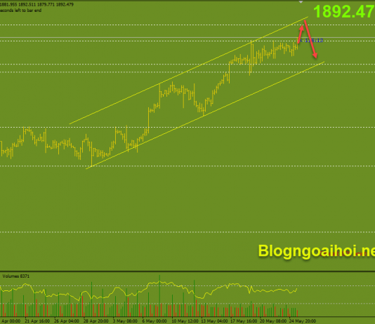 Vàng 25/5-Suy giảm trước dữ liệu niềm tin tiêu dùng Vàng phiên mỹ 25/5