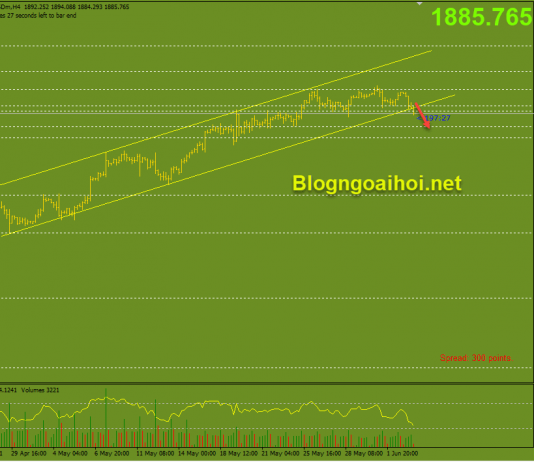 Vàng 3/6-Nhiều dữ liệu kinh tế cần chú ý
