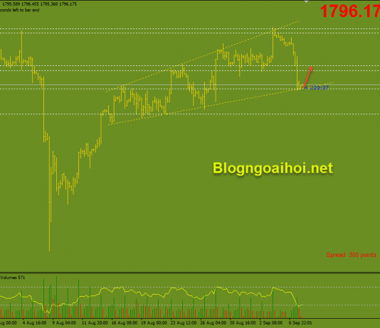 Vàng 8/9-Vàng bất ngờ “Quay xe” Vàng 8/9-Vàng tăng phục hồi
