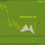 Vàng 17/12- Vàng kiểm tra kháng cự tâm lý 1800$ Vàng 17/12-Kháng cự tâm lý 1800