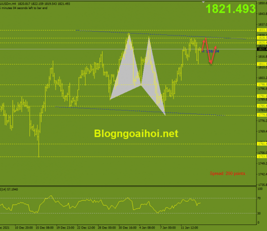 Phân tích Vàng 14/1-Dữ liệu bán lẻ Hoa Kỳ Vàng 14/1-Di chuyển trong range