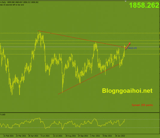 Phân tích Vàng 14/2- Căng thẳng Nga-Ukraina vang-14-2-ho-tro-tang