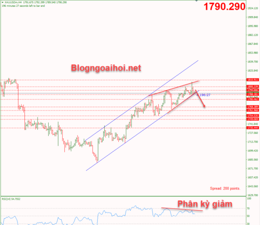 Phân tích Vàng 11/8-Chuyển hướng sang dữ liệu PPI Hoa Kỳ vang-11-8-mo-hinh-nem-tang