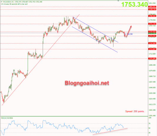 Phân tích Vàng 25/11- Vàng di chuyển hẹp Vàng 25/11- Canh mua khi điều chỉnh giảm