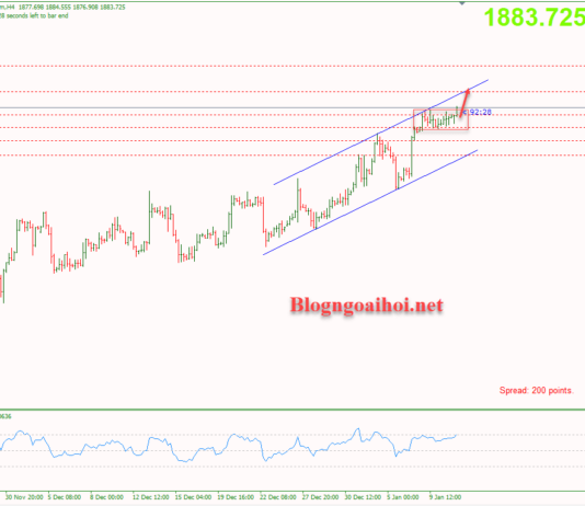 Phân tích Vàng 11/1-Vàng mở rộng đà tăng Vàng 11/1-Kênh giá tăng