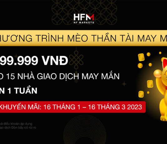 HF markets-Chương trình mèo vàng may mắn