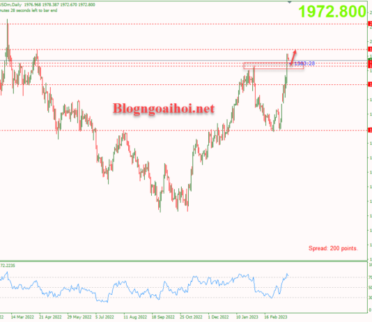 Phân tích Vàng 20/3-Vàng giảm điều chỉnh sau đà tăng mạnh Vàng 20/3 - Vàng điều chỉnh giảm