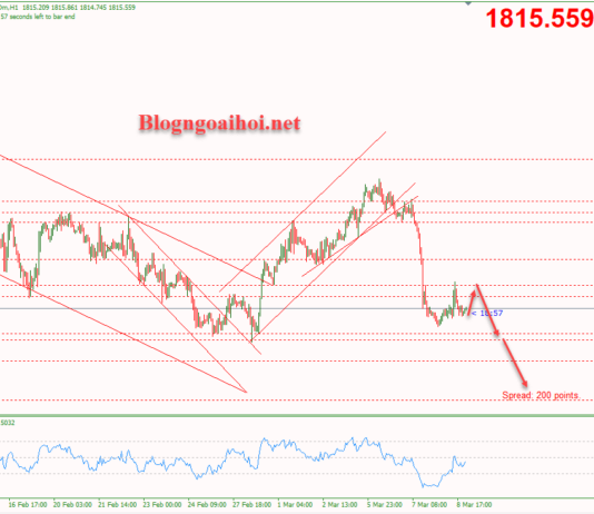 Phân tích Vàng 9/3-Kỳ vọng FED tăng lãi suất mạnh Vàng 9/3-Chịu áp lực suy giảm