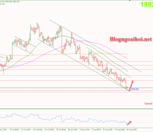 Phân tích Vàng 17/8-Kỳ vọng phục hồi sau nhiều ngày giảm Vàng 17/8-Kỳ vọng phục hồi