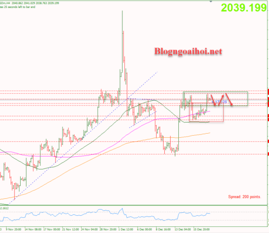 Phân tích Vàng 20/12-Chú ý dữ liệu niềm tin tiêu dùng Vàng 20/12-Di chuyển trong range mới