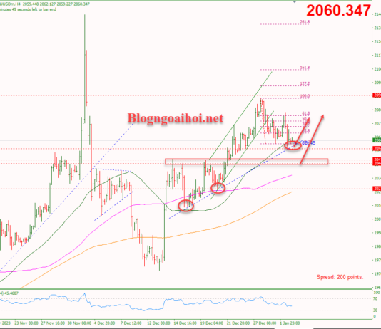 Phân tích Vàng 3/1-Nhiều dữ liệu kinh tế cần chú ý Vàng 3/1-Hỗ trợ tăng
