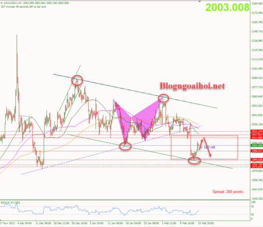 Phân tích Vàng 16/2-Chờ dữ liệu PPI Hoa Kỳ Vàng 16/2-Vàng phục hồi