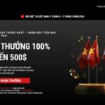 Nhận thưởng 100% tiền nạp tại XM Thưởng nạp tiền XM