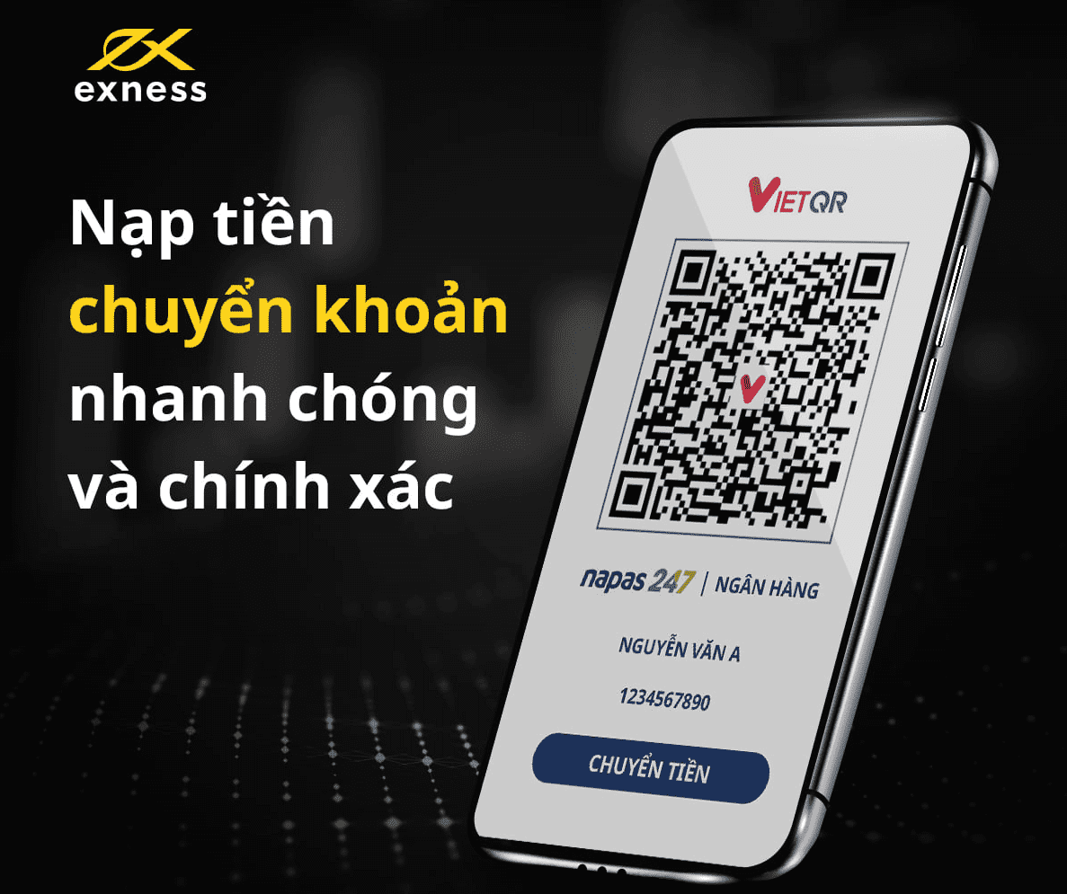 Hướng dẫn nạp tiền exness bằng QR chi tiết nhất 2024