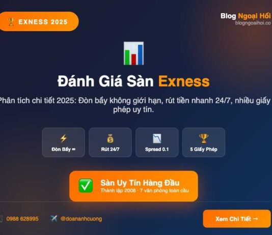 Đánh Giá Exness- Liệu Đây Có Phải Là Sàn Tốt Nhất? Đánh giá sàn exness
