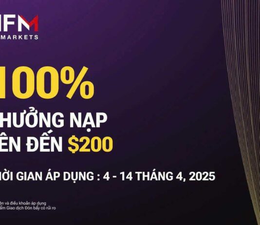 NHẬN NGAY 100% THƯỞNG NẠP LÊN ĐẾN $200 Nhận ngay 100% thưởng nạp lên đến 200$