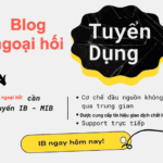 TUYỂN CỘNG TÁC VIÊN – IB FOREX TOÀN QUỐC Tuyển cộng tác viên- IB forex toàn quốc