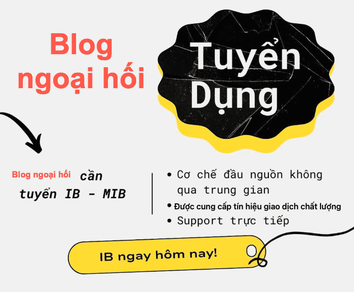 Tuyển cộng tác viên- IB forex toàn quốc