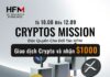 Giao dịch Crypto và nhận 1000$ từ sàn HFM Giao dịch Crypto và nhận 1000$ từ sàn HFM
