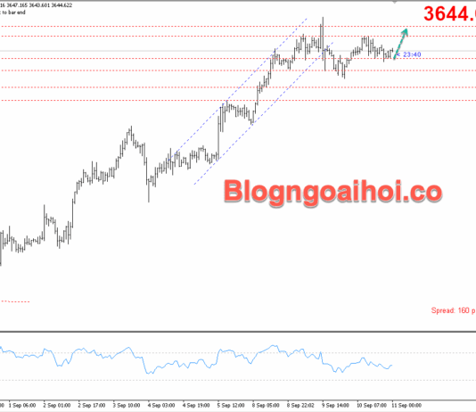 Phân tích Vàng 11/9-Tập trung vào dữ liệu CPI Hoa Kỳ Vàng 11/9- Hỗ trợ tăng