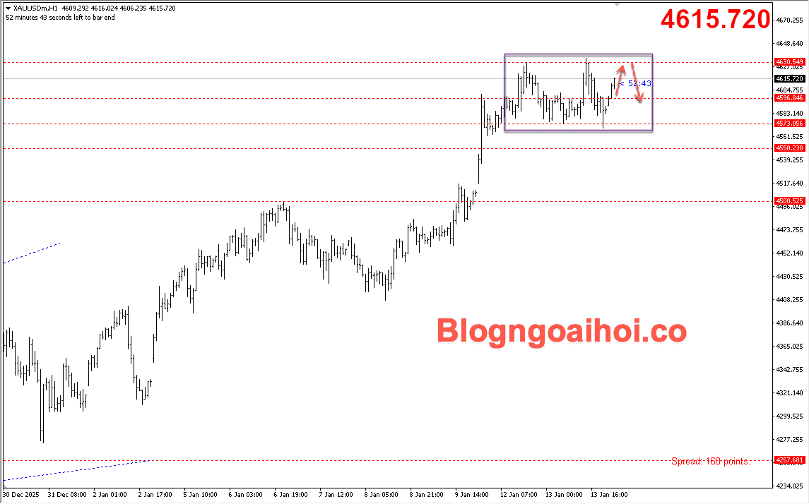 Vàng 14/1- Hỗ trợ tăng