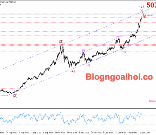 Phân tích Vàng 26/1- Vàng tăng vọt vượt mốc 5000$ Vàng 26/1- Vàng tăng vọt