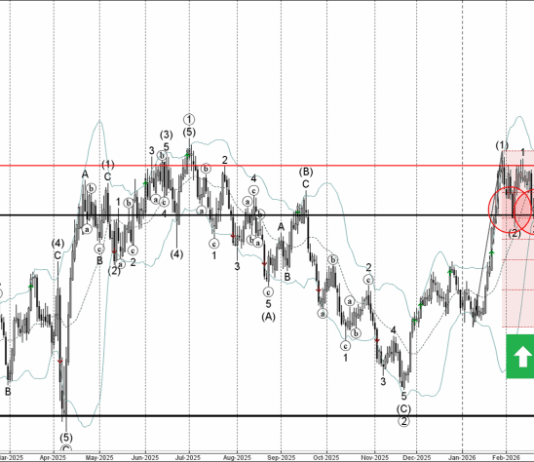 Phân tích sóng NZDUSD 26/2-Fxpro Phân tích sóng NZDUSD 26/2