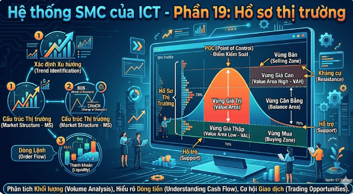 Hệ thống SMC của ICT phần 19- hồ sơ thị trường