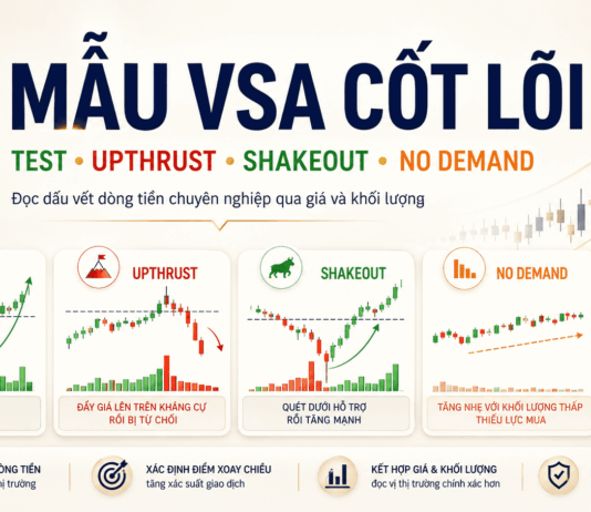 4 Mẫu VSA Giúp Bạn Nhìn Ra Ý Đồ Thị Trường 4 mẫu VSA giúp bạn nhìn ra ý đồ thị trường