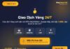 giao dịch vàng 24/7 cùng hfm